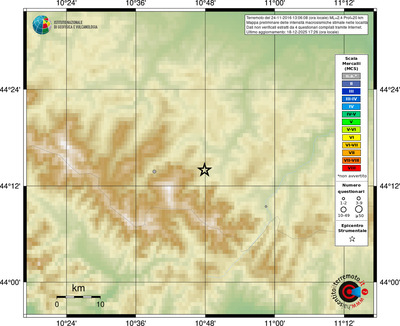 Mappa MCS - località