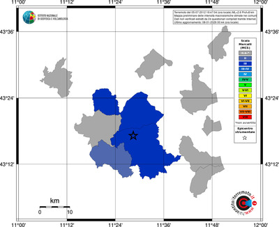 Mappa MCS - territori comuni