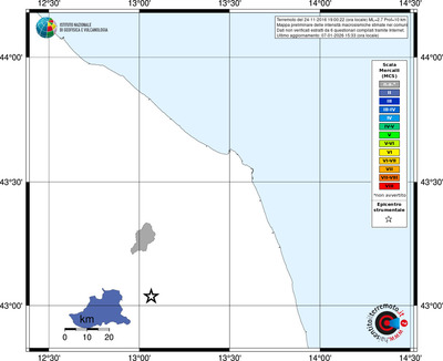Mappa MCS - territori comuni