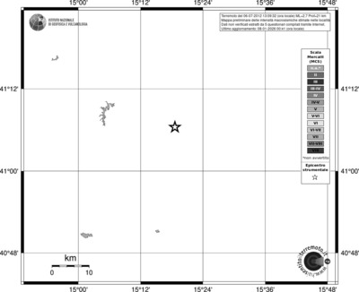 Mappa MCS - territori località