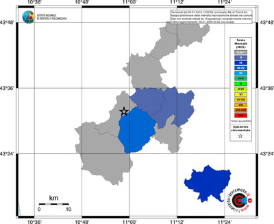 Mappa MCS - territori comuni