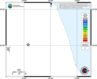 Mappa MCS - territori località