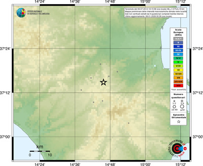 Mappa EMS - località