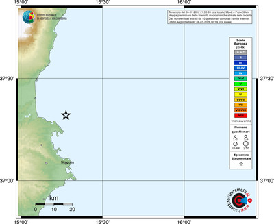 Mappa EMS - località