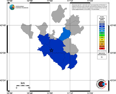 Mappa EMS - territori comuni