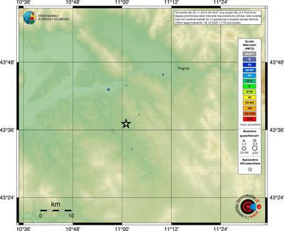 Mappa MCS - località