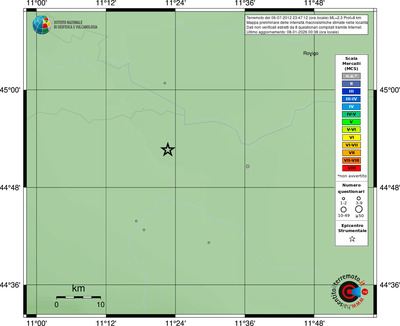 Mappa MCS - località