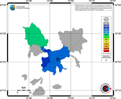 Mappa MCS - territori comuni