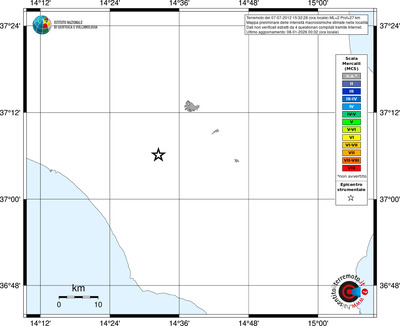 Mappa MCS - territori località