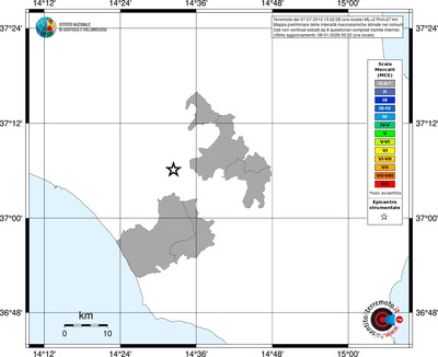 Mappa MCS - territori comuni