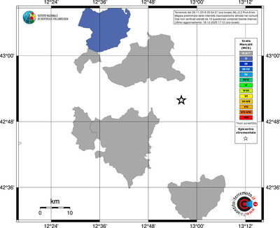 Mappa MCS - territori comuni