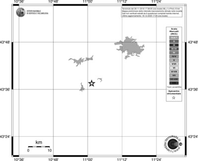 Mappa MCS - territori località