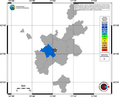 Mappa MCS - territori comuni