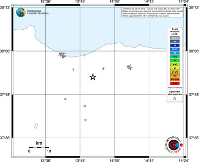 Mappa MCS - territori località