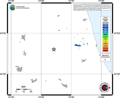 Mappa EMS - territori località