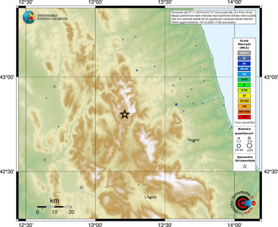 Mappa MCS - località
