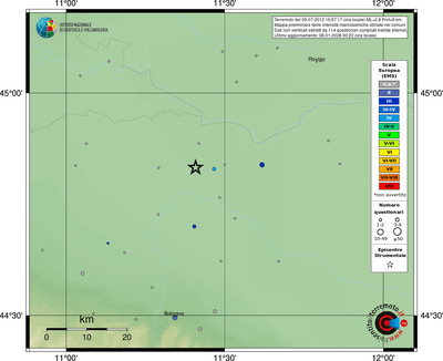 Mappa EMS - comuni