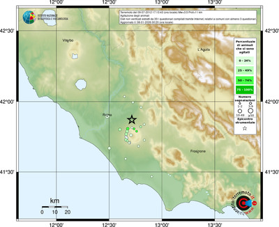 Mappa comuni con almeno 3 questionari
