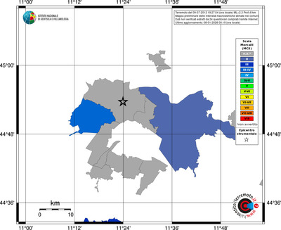 Mappa MCS - territori comuni