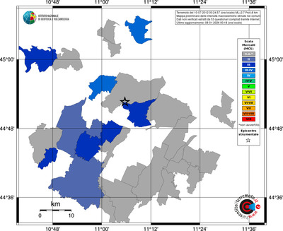 Mappa MCS - territori comuni