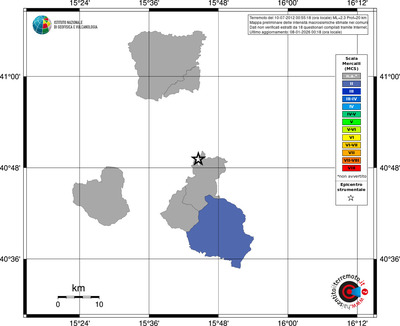 Mappa MCS - territori comuni
