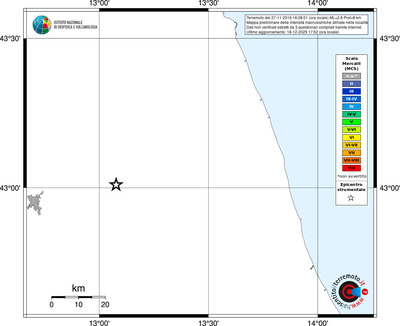 Mappa MCS - territori località