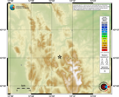 Mappa MCS - località