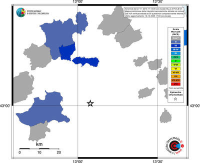 Mappa MCS - territori comuni