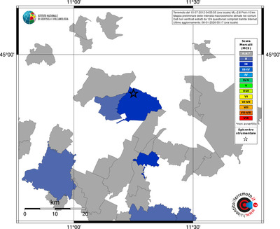 Mappa MCS - territori comuni