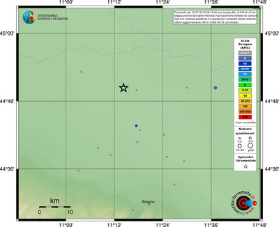 Mappa EMS - comuni