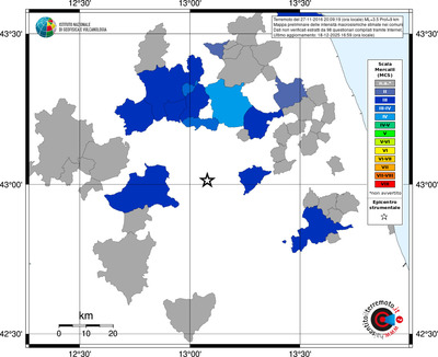 Mappa MCS - territori comuni