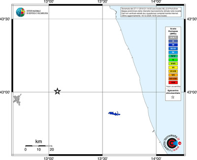 Mappa EMS - territori località