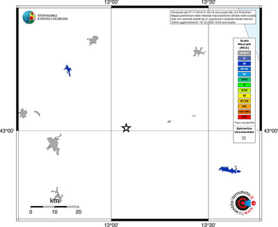 Mappa MCS - territori località