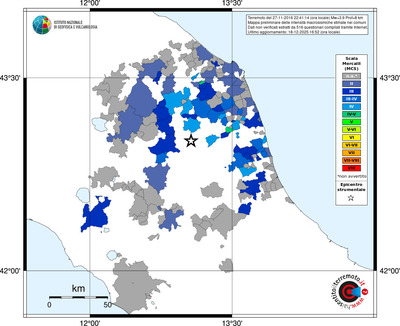 Mappa MCS - territori comuni