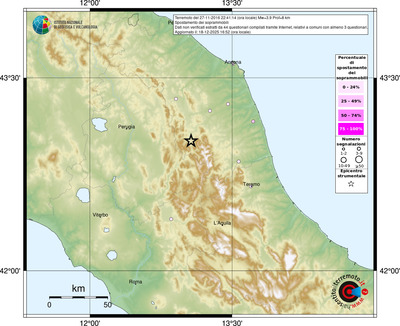 Mappa comuni con almeno 3 questionari