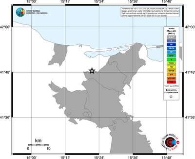 Mappa MCS - territori comuni
