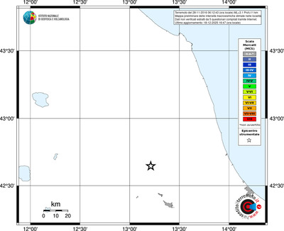 Mappa MCS - territori località
