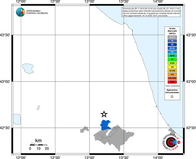 Mappa MCS - territori comuni