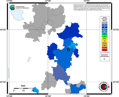 Mappa MCS - territori comuni