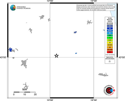 Mappa MCS - territori località