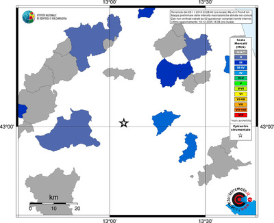 Mappa MCS - territori comuni