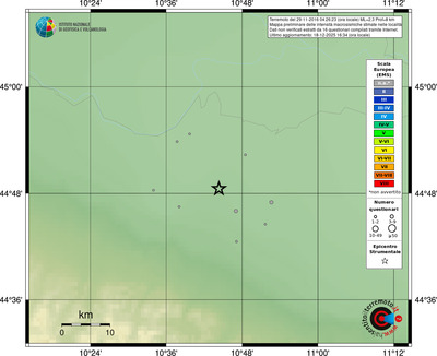 Mappa EMS - località