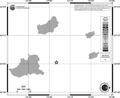 Mappa MCS - territori comuni