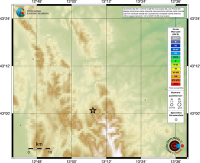 Mappa MCS - località