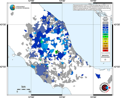Mappa MCS - territori comuni