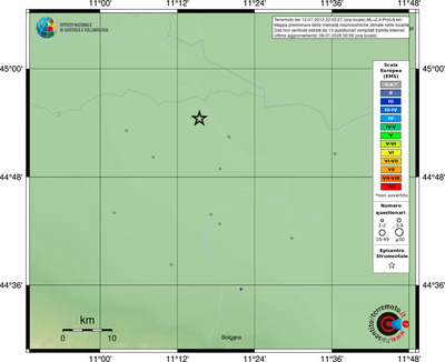 Mappa EMS - località
