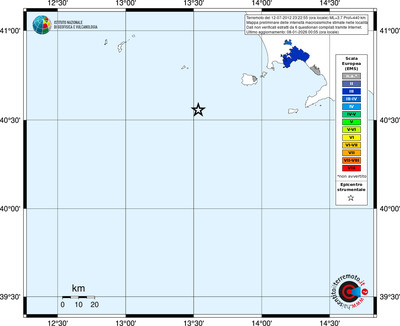 Mappa EMS - territori località