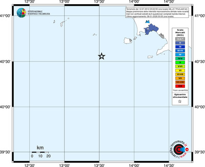 Mappa MCS - territori località