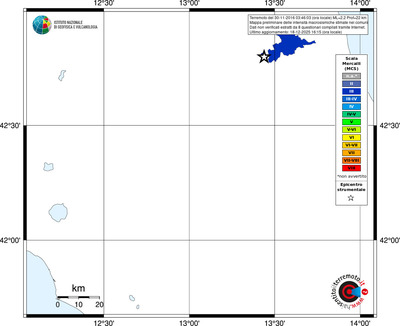 Mappa MCS - territori comuni
