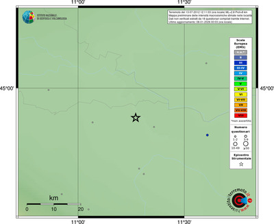 Mappa EMS - località
